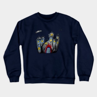 Spooky Castle Crewneck Sweatshirt